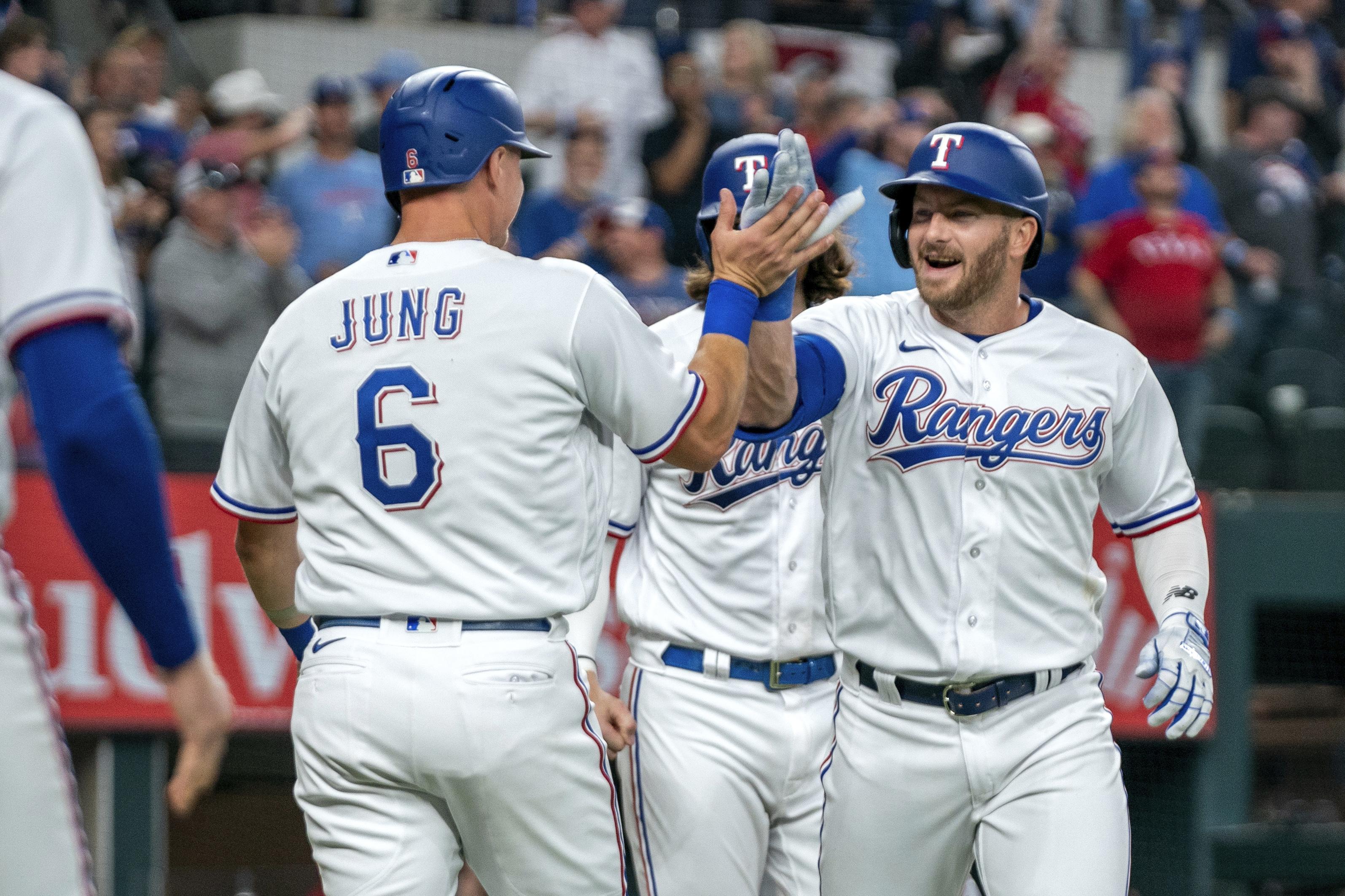 Baseball Bros on X: Josh Jung hits his second big league homer