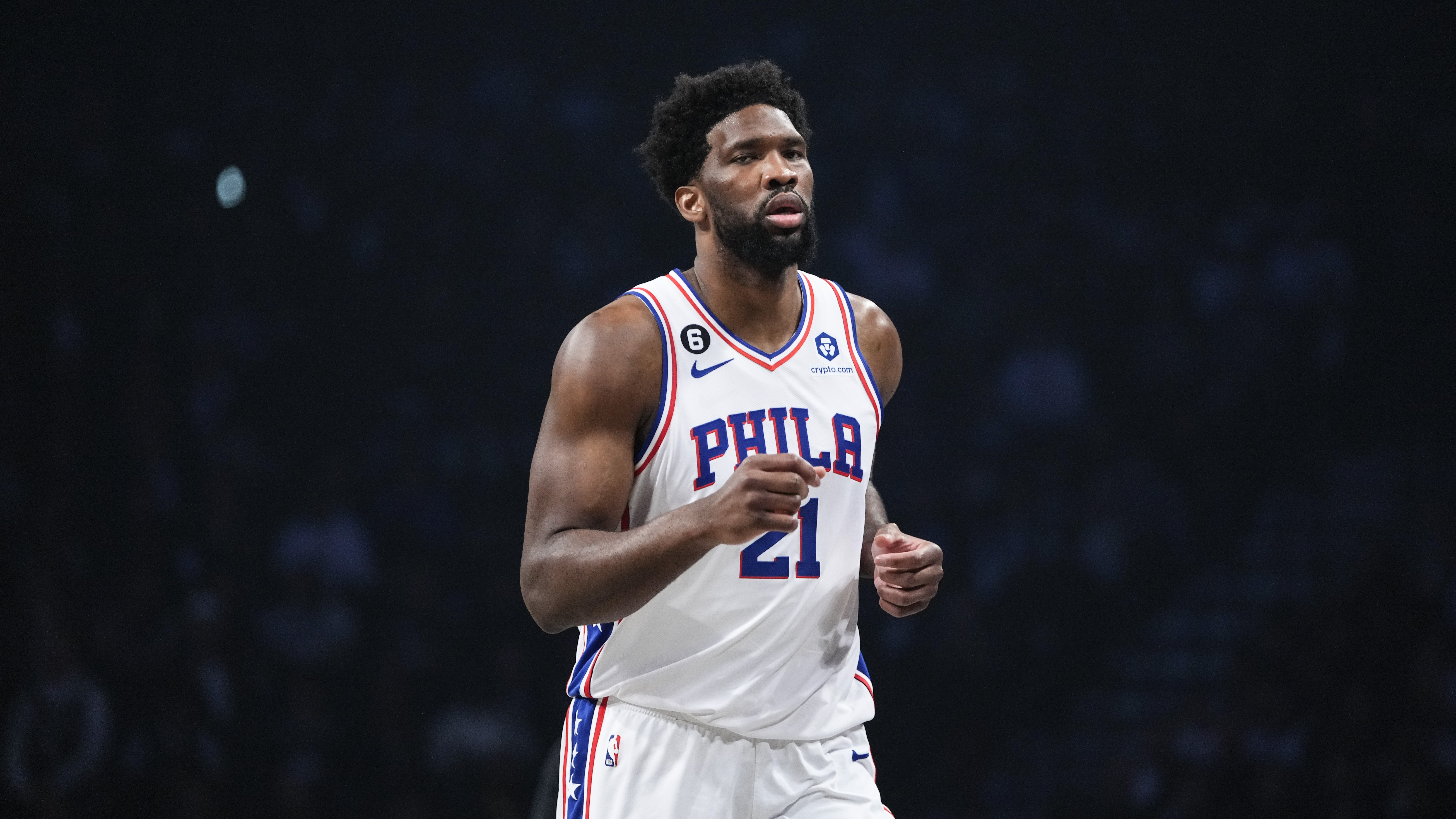 76ers' Joel Embiid out of Game 4 with sprained knee