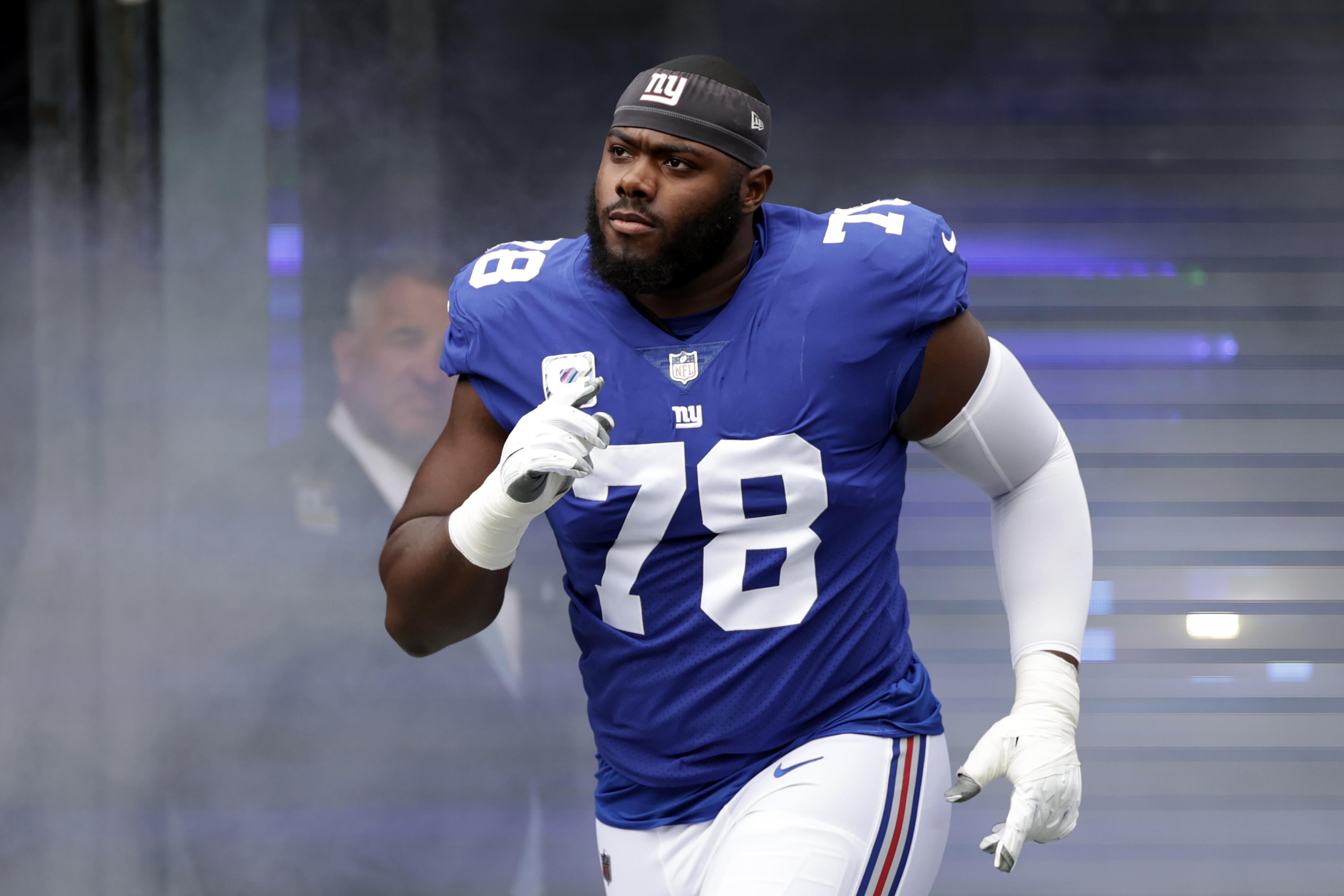 New York Giants pick up 5th year option on left tackle Andrew Thomas -  Washington Times