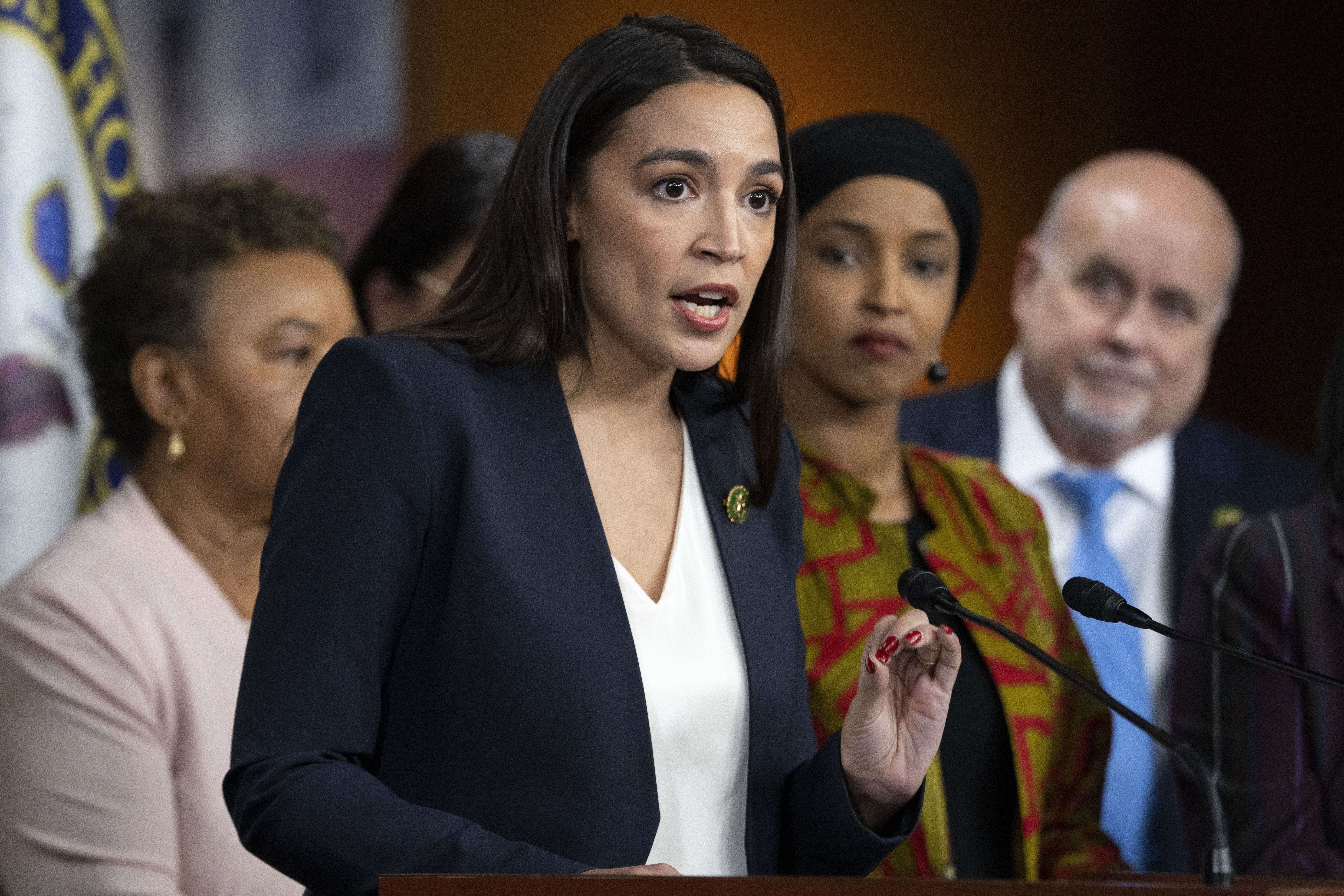 Alexandria Ocasio-Cortez townhall descends into shouting match among  constituents - Washington Times