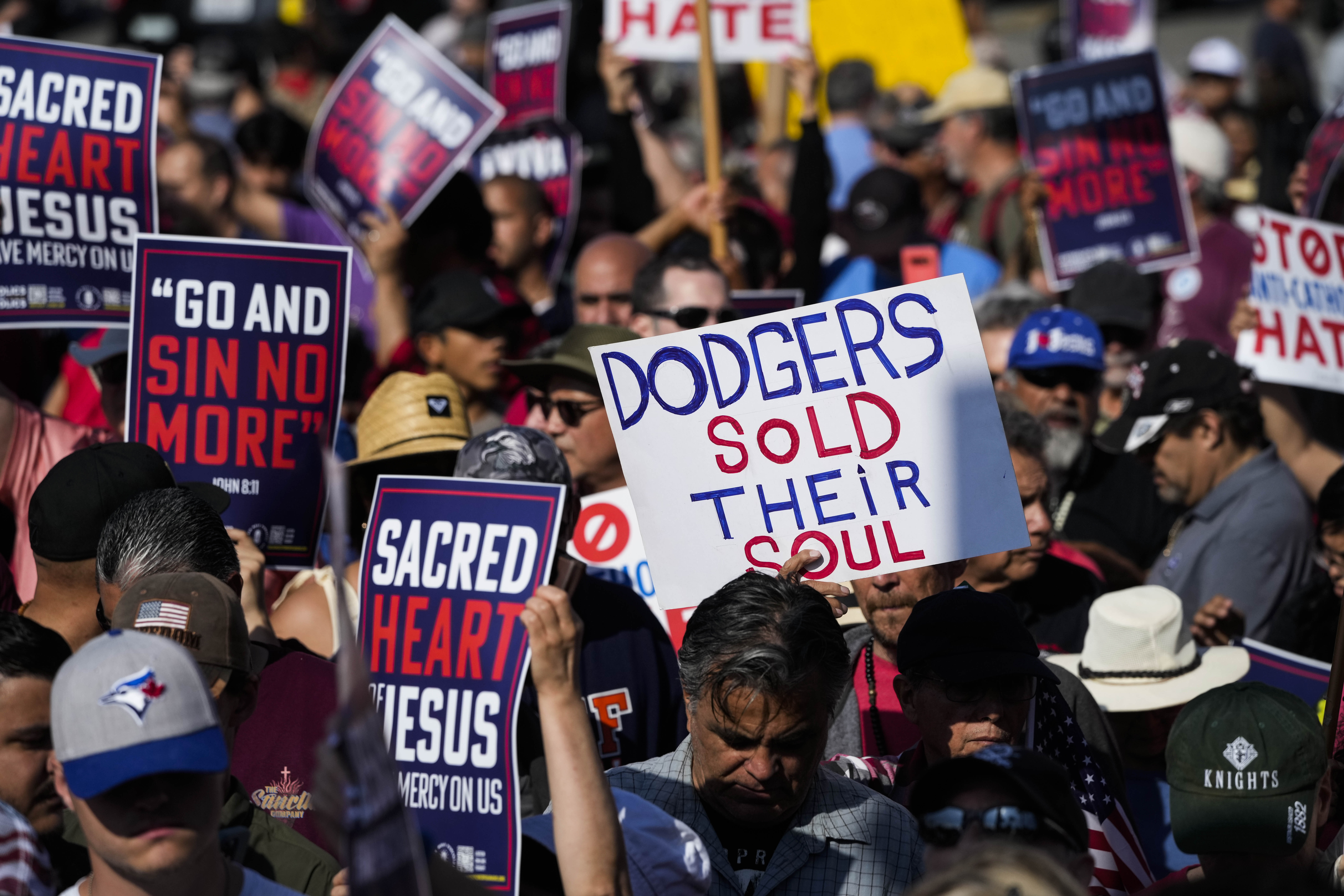 Dodgers disinvite anti-Catholic drag performers from Pride Night