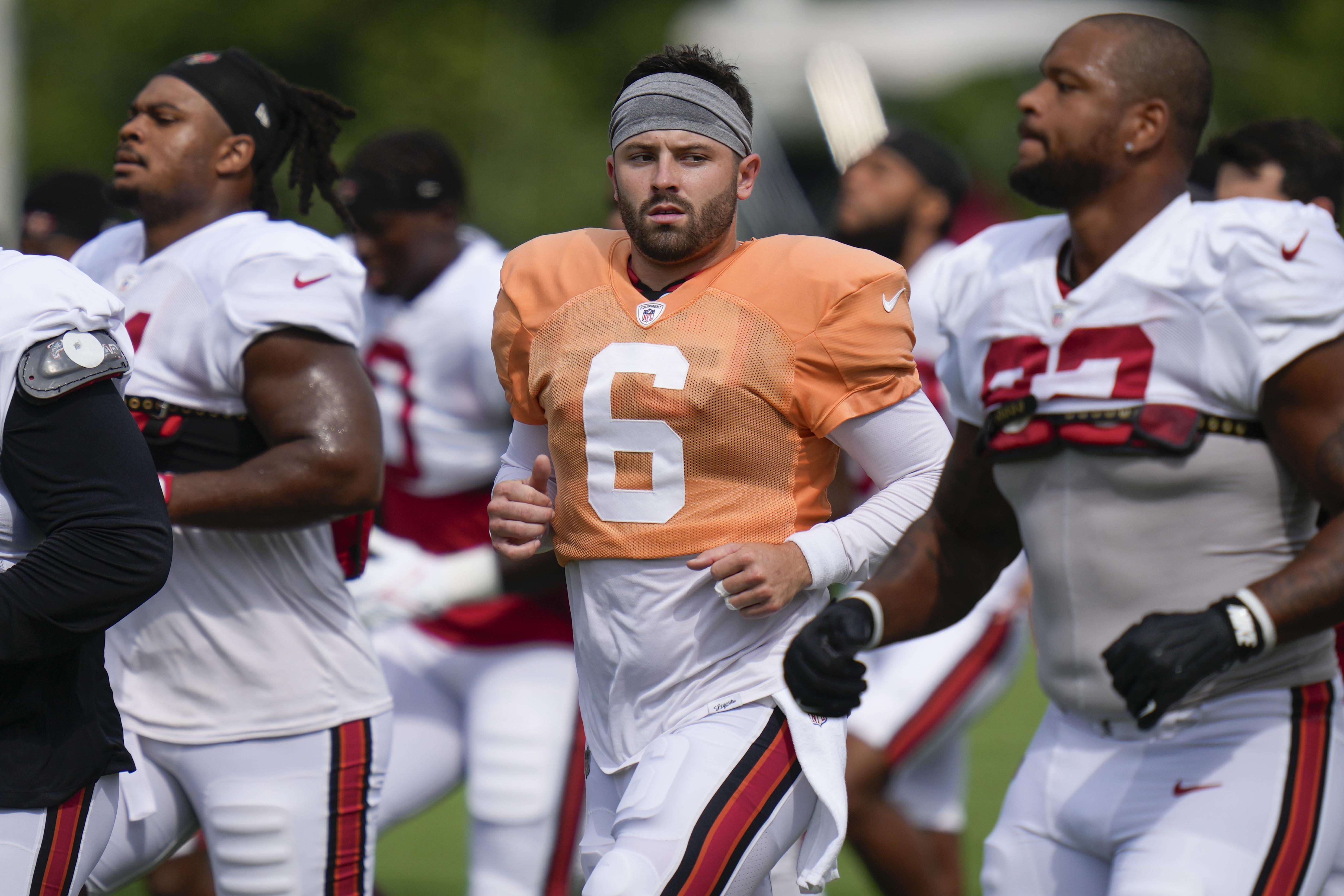 Baker Mayfield lands Buccaneers QB job, beats out Kyle Trask in competition  to replace Tom Brady - Washington Times