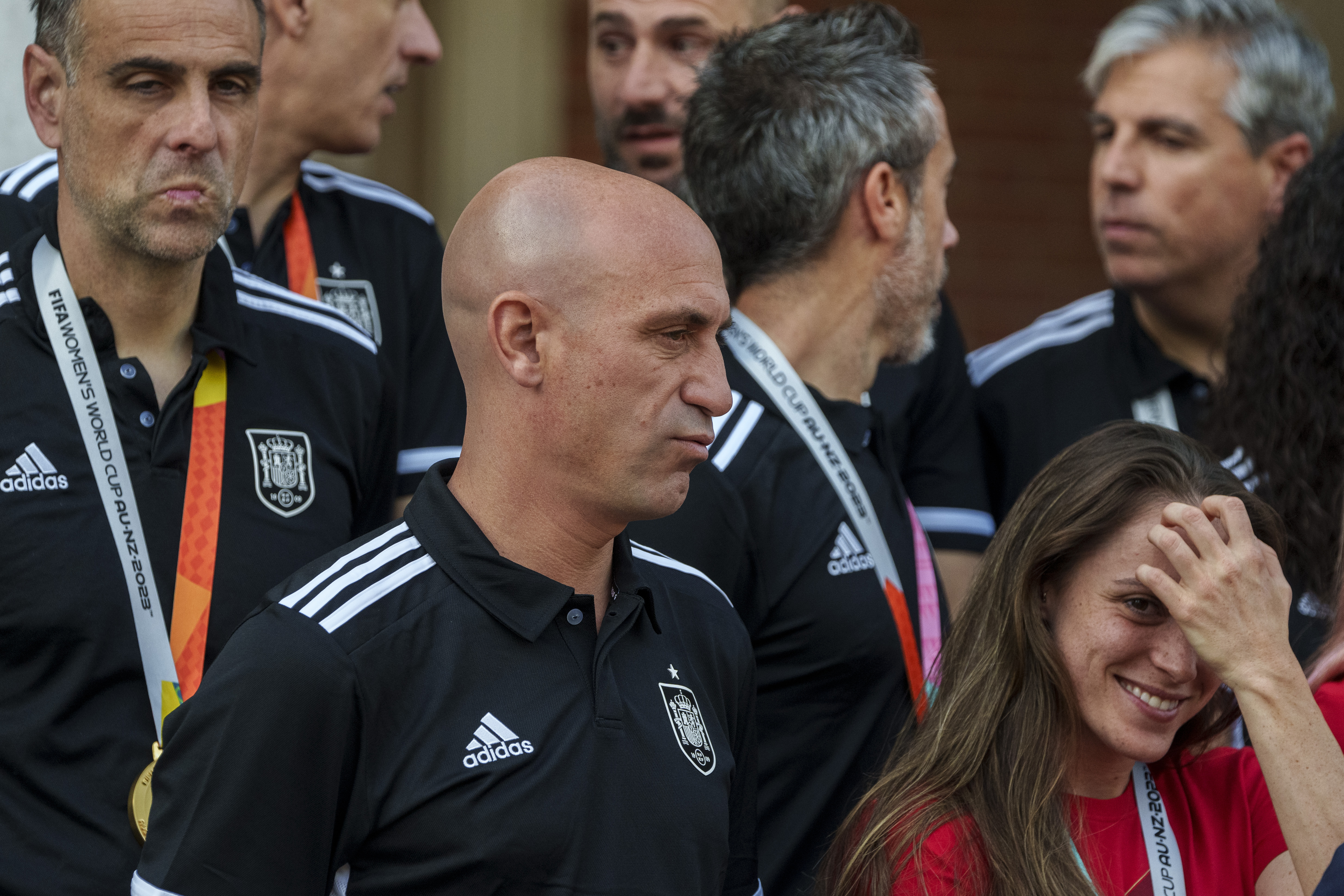 Spain's acting prime minister criticizes federation head for kissing player  from World Cup champs