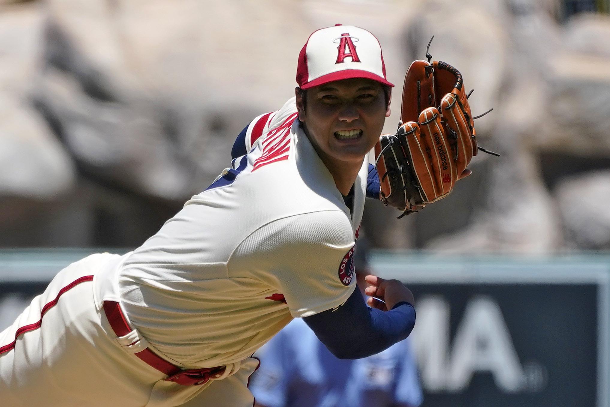 Shohei Ohtani leaves the mound abruptly in 2nd inning because of arm  fatigue, Angels say