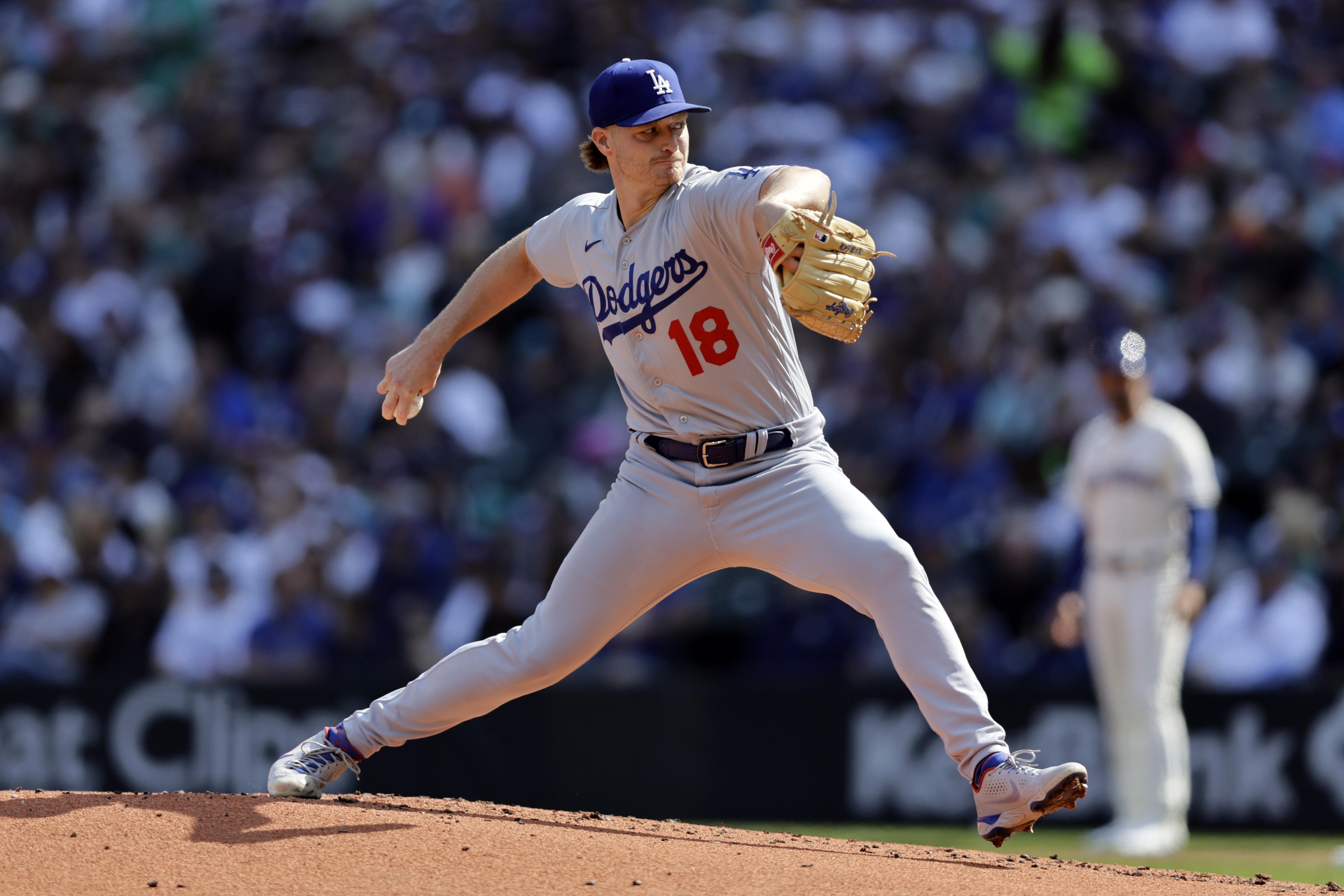 Logan Gilbert struggles as Dodgers complete sweep of Mariners