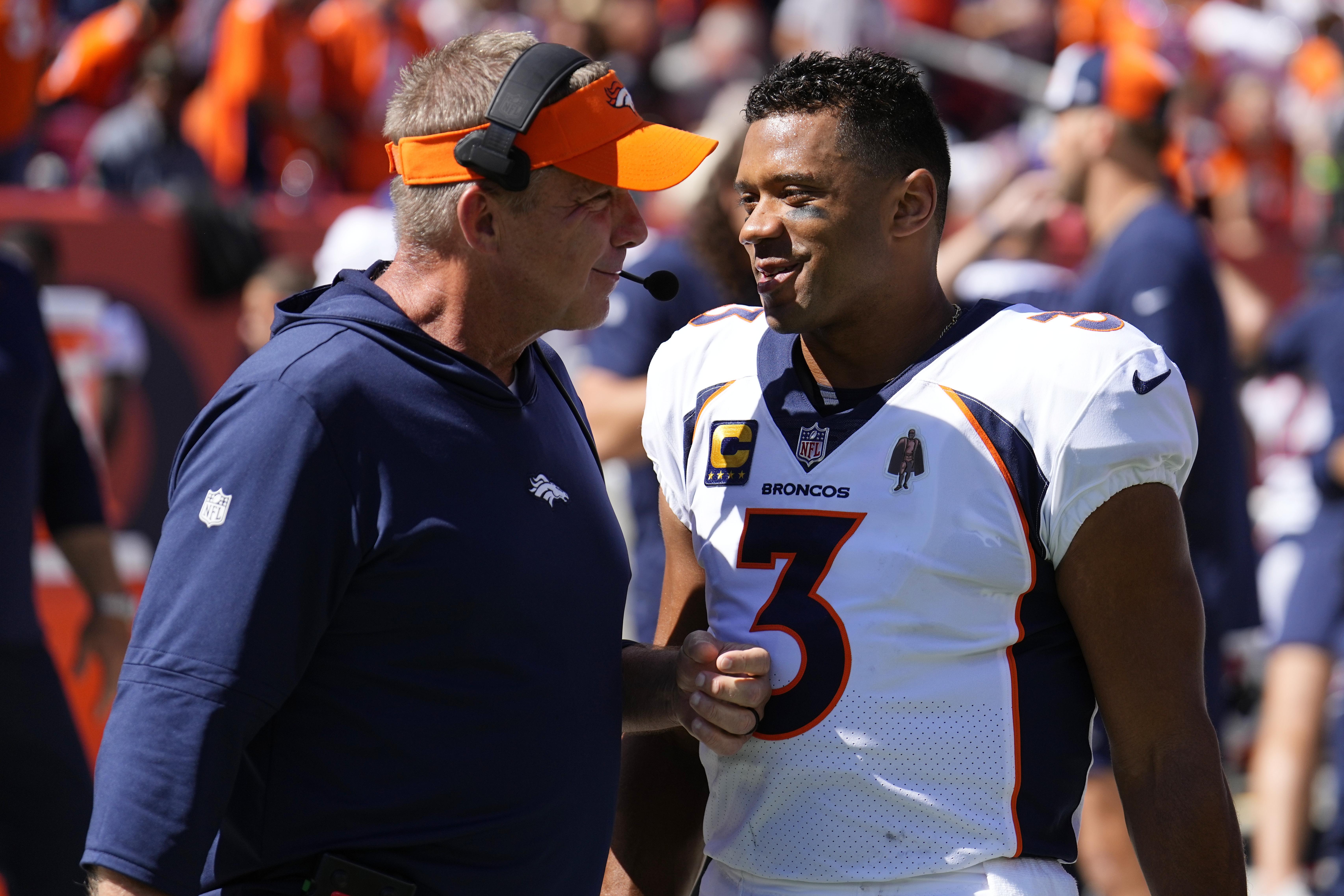 Sean Payton is growing frustrated with Russell Wilson but knows fixing the  Broncos starts with him - Washington Times