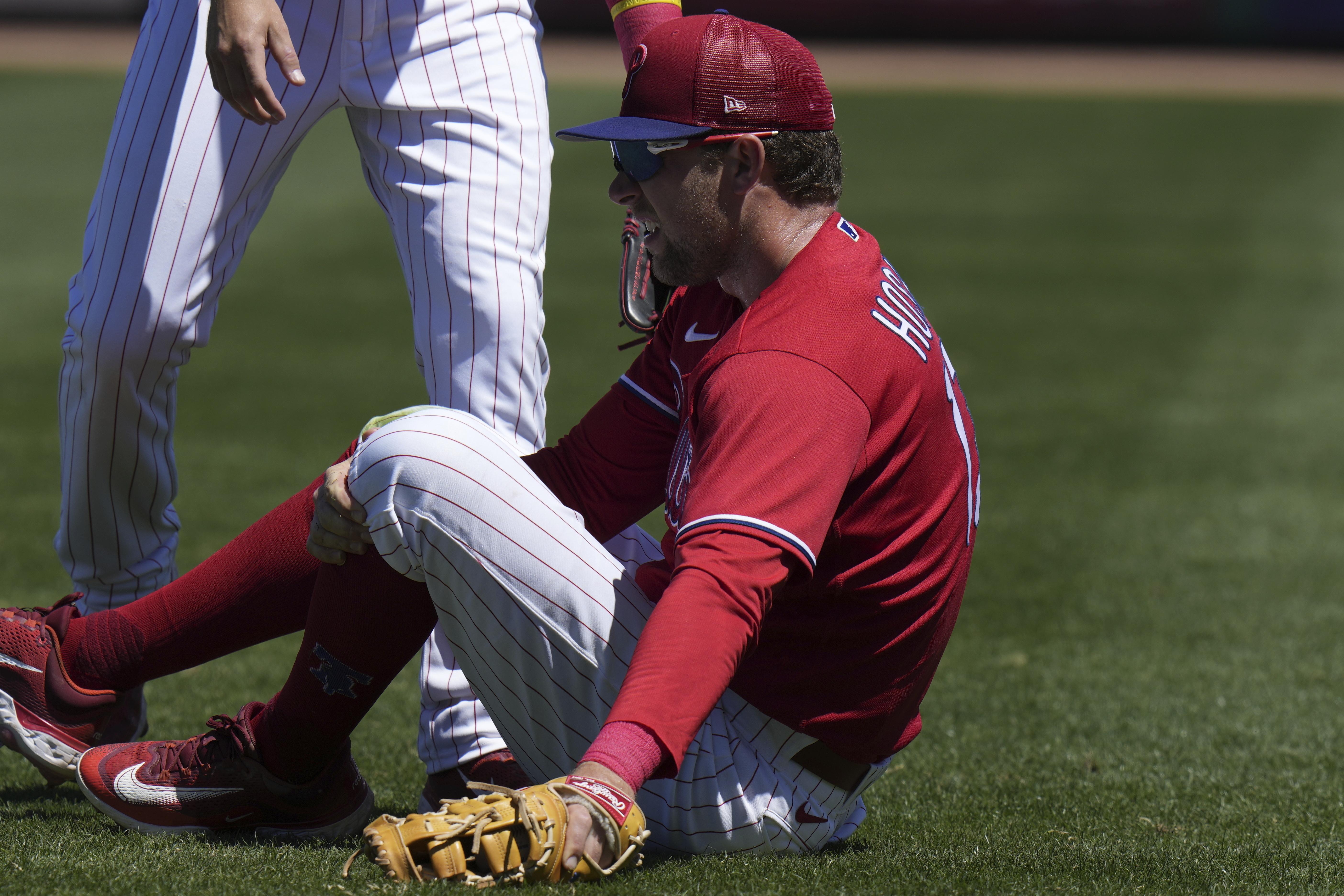 Phillies expect first baseman Rhys Hoskins to miss season after tearing ACL  - 6abc Philadelphia