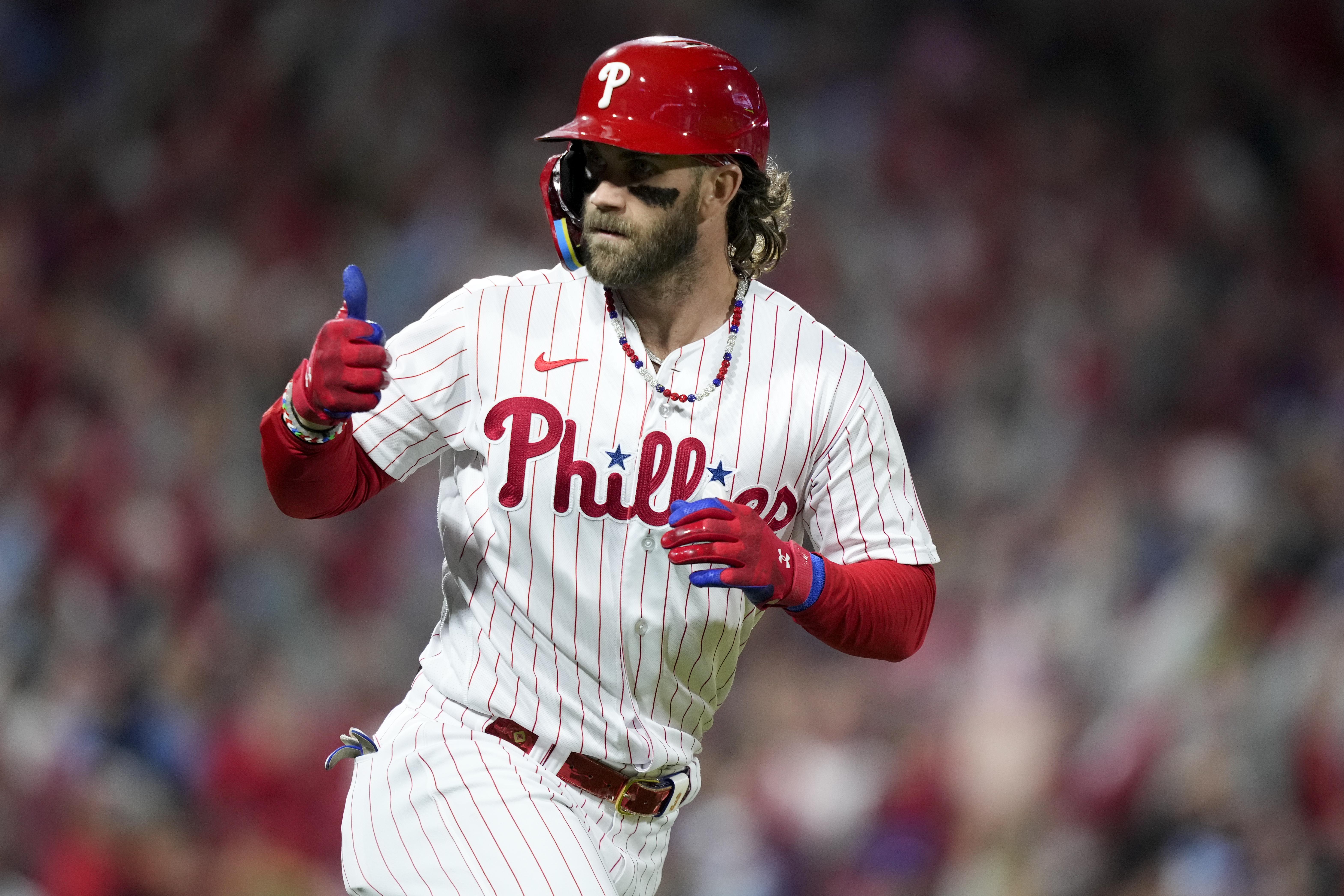 NLCS MVP Bryce Harper's homer lifts Phillies to the World Series