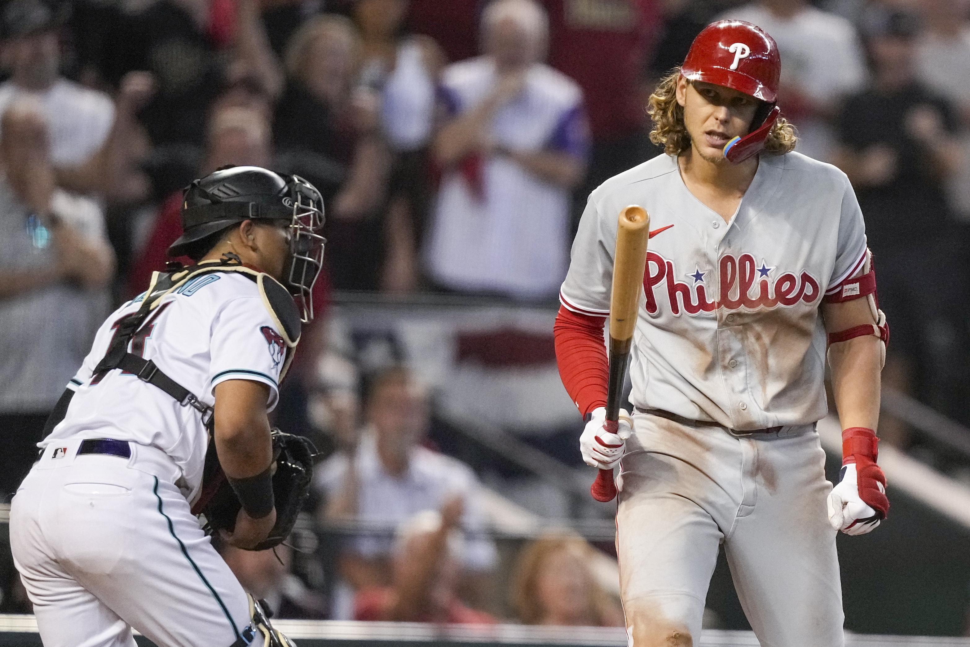 Phillies' bullpen fails late again in 6-5 loss to Diamondbacks, tying the  NLCS at 2-all, National