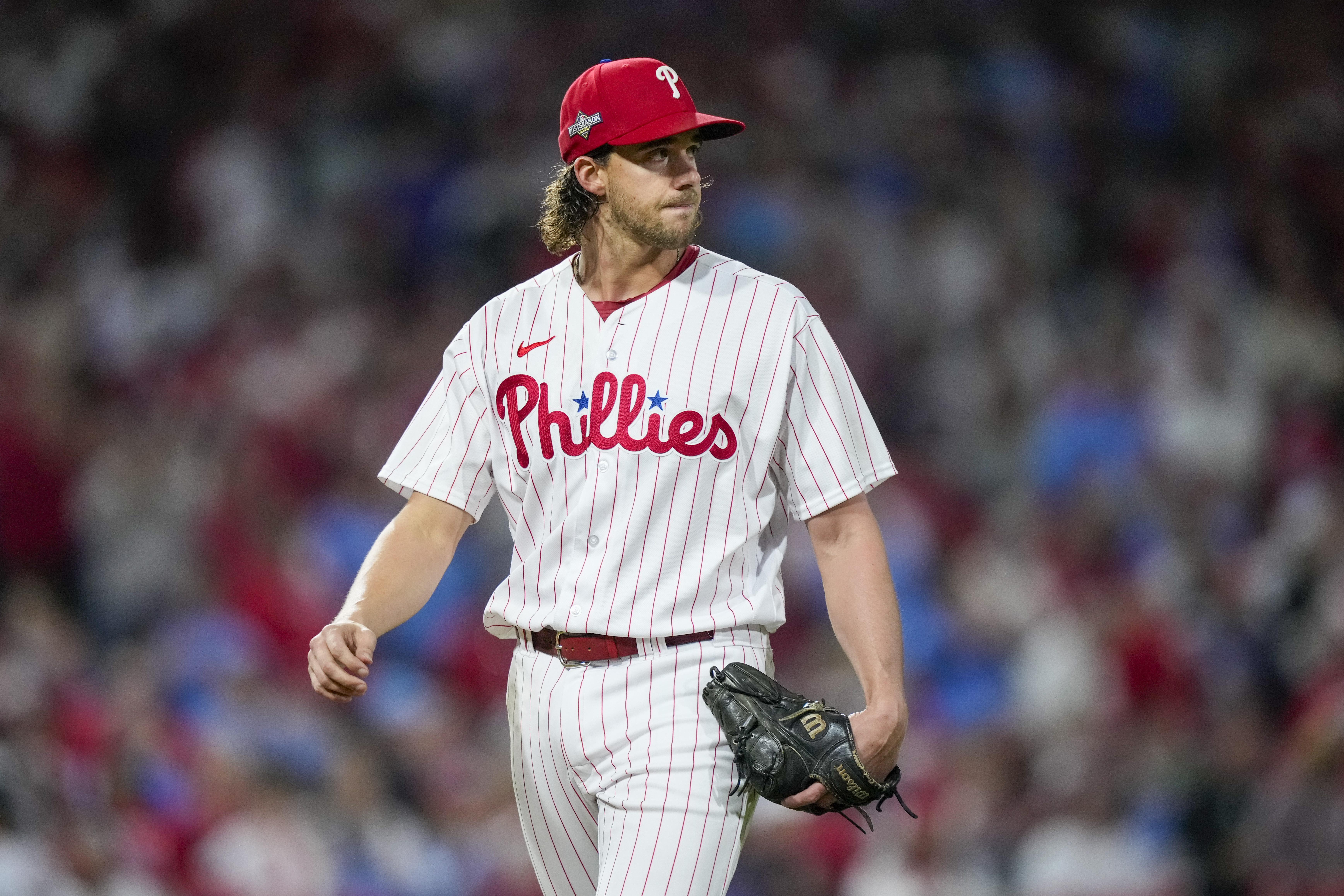 Phillies turn to pending free agent Aaron Nola to pitch them past Arizona  and into World Series - Washington Times