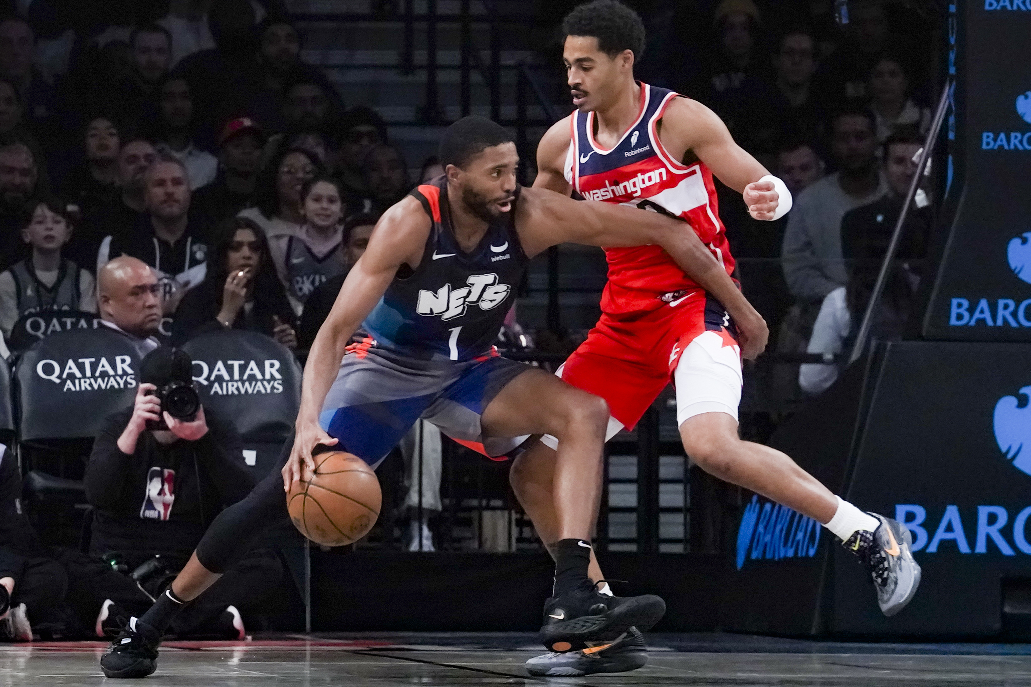 Nets survive late-game scare in wi over Washington Wizards