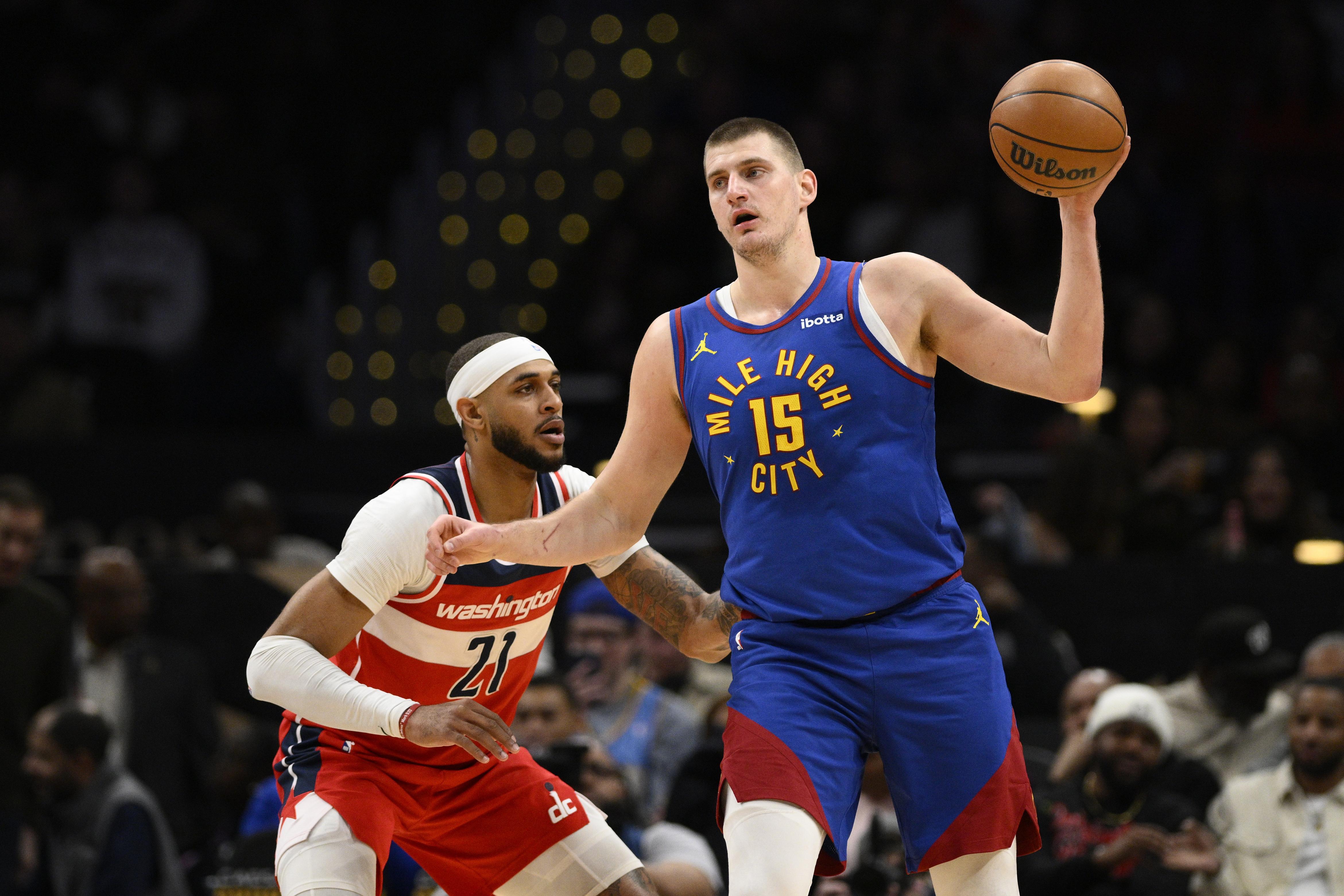 The Numbers Crunch: Jokic dominates Nuggets win at Washington