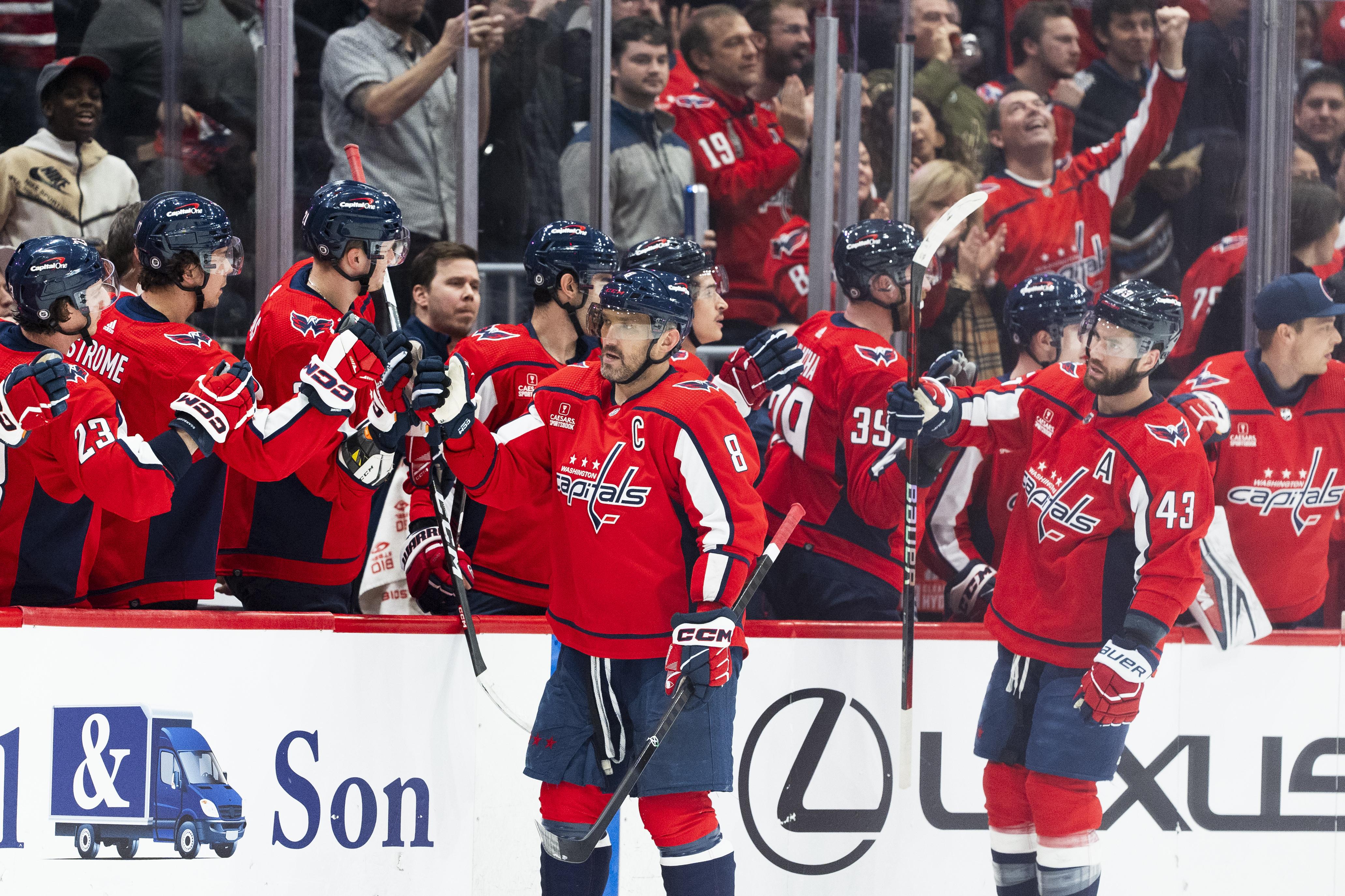 Capitals score five unanswered goals to beat Flyers 5-2 in big win for  Washington's playoff hopes - Washington Times