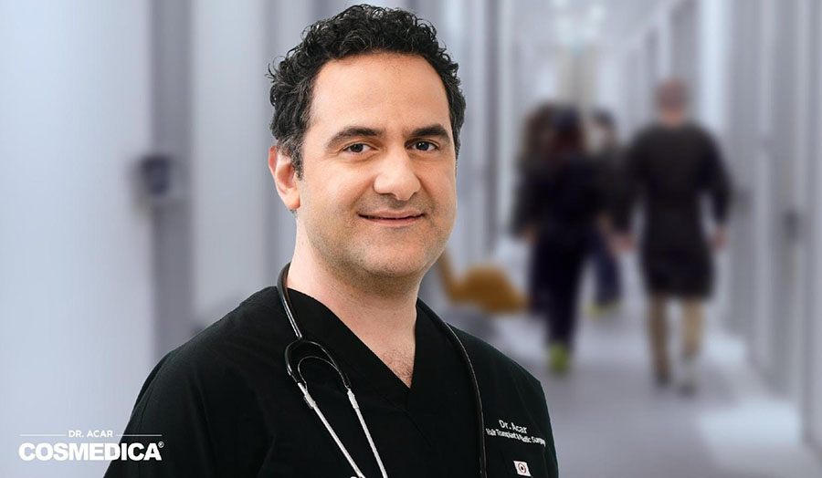 Dr. Levent Acar, founder of the Cosmedica Clinic, is one of the pioneers of hair transplant in Turkey. (sponsored)