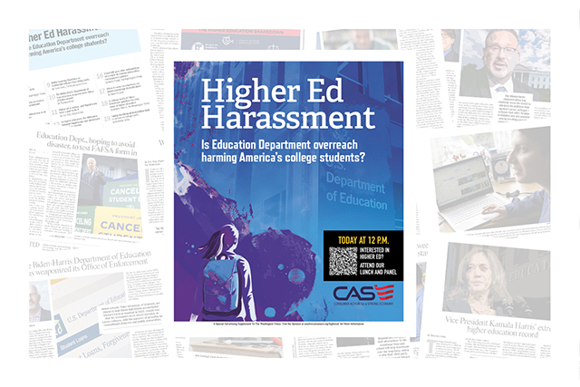 Higher Ed Harassment section artwork