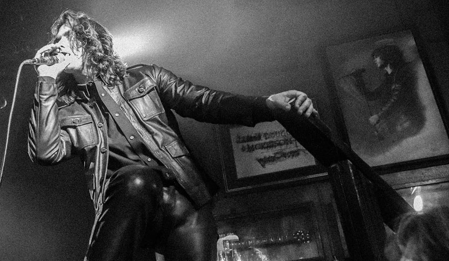 Jerad, lead singer of Strange Souls: The Doors Reimagined at the Whisky A Go Go. (sponsored)