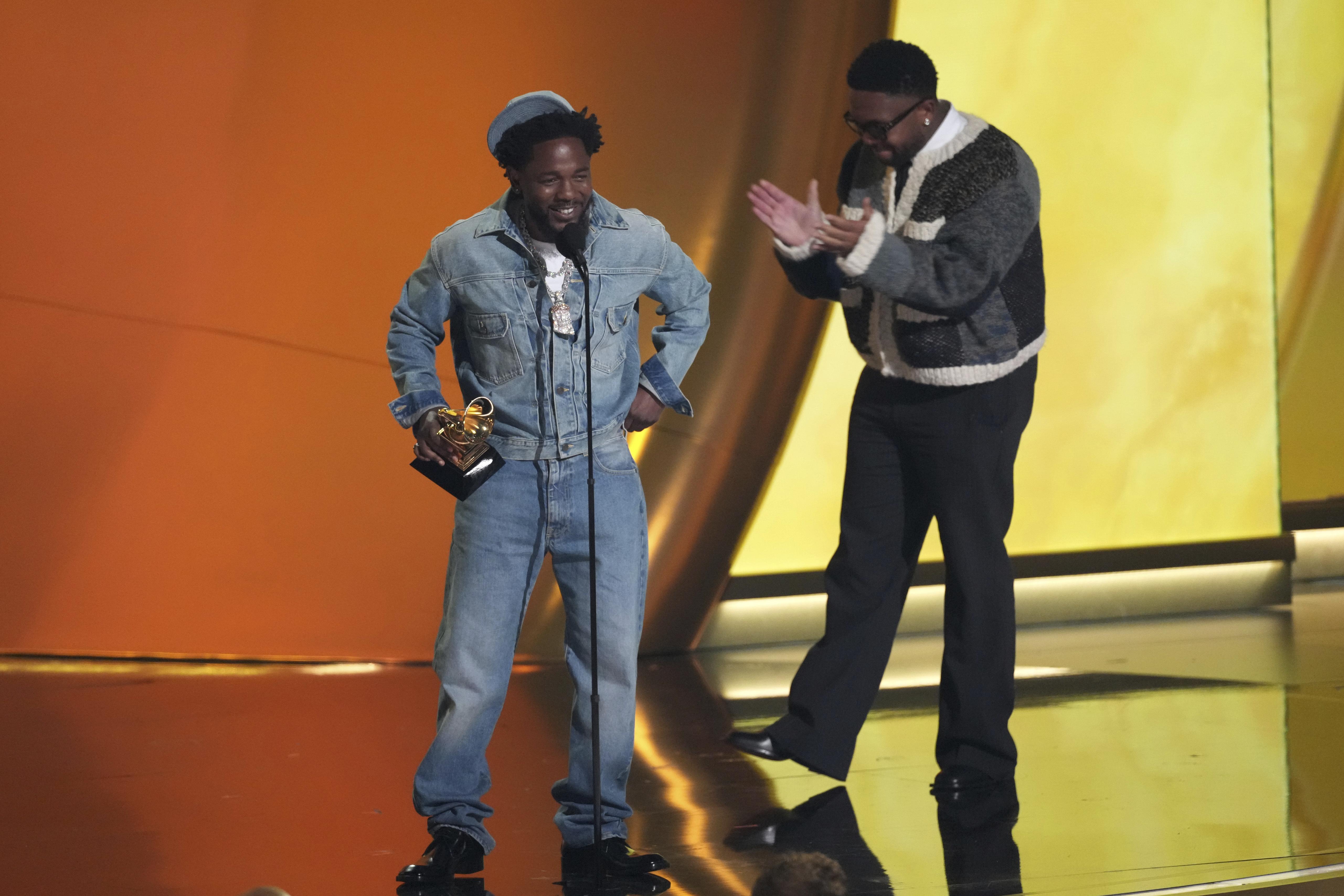 Grammys: Kendrick Lamar 'Not Like Us' wins record of the year