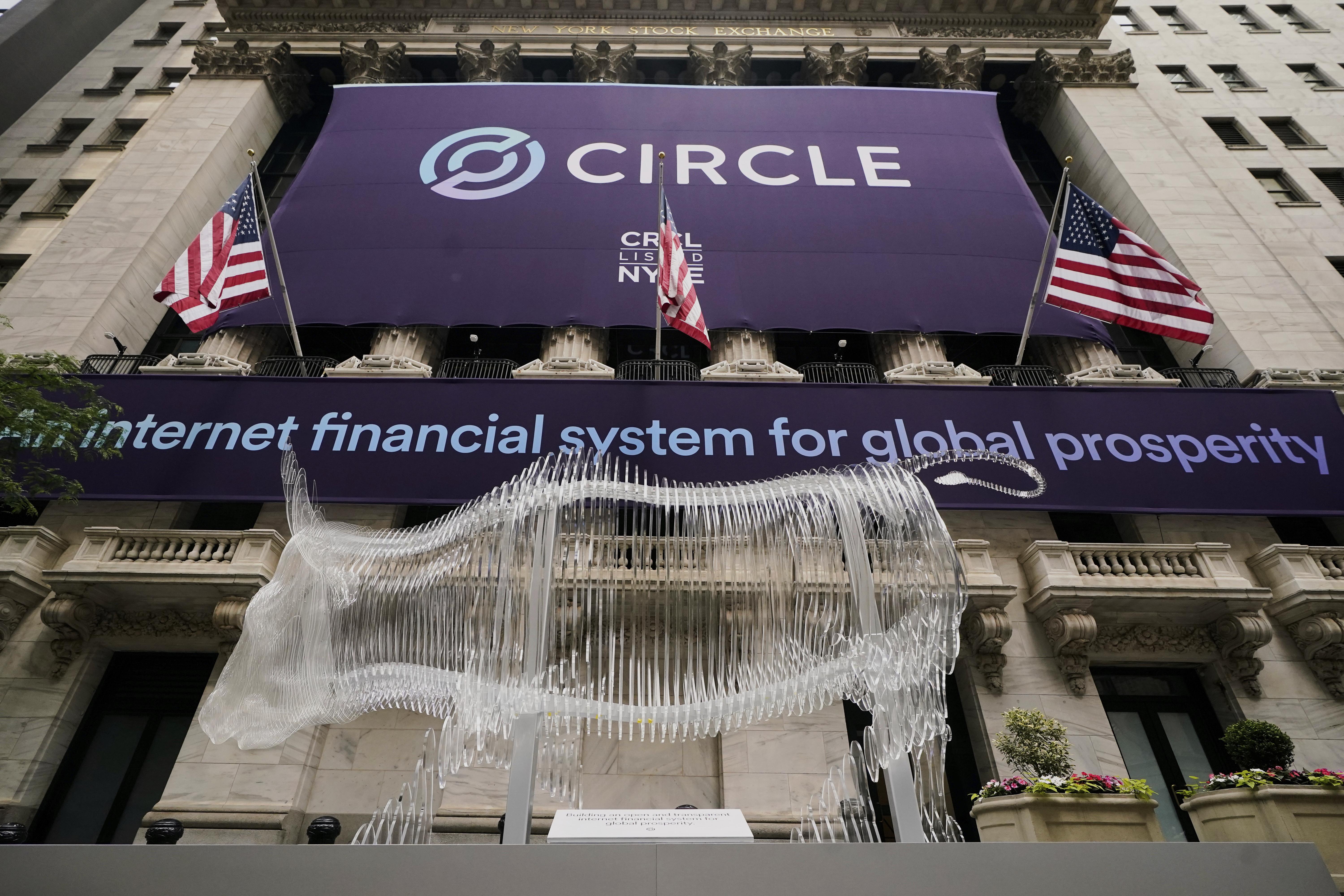 Circle, stablecoin bigwig, set to make its debut on the New York Stock  Exchange - Washington Times