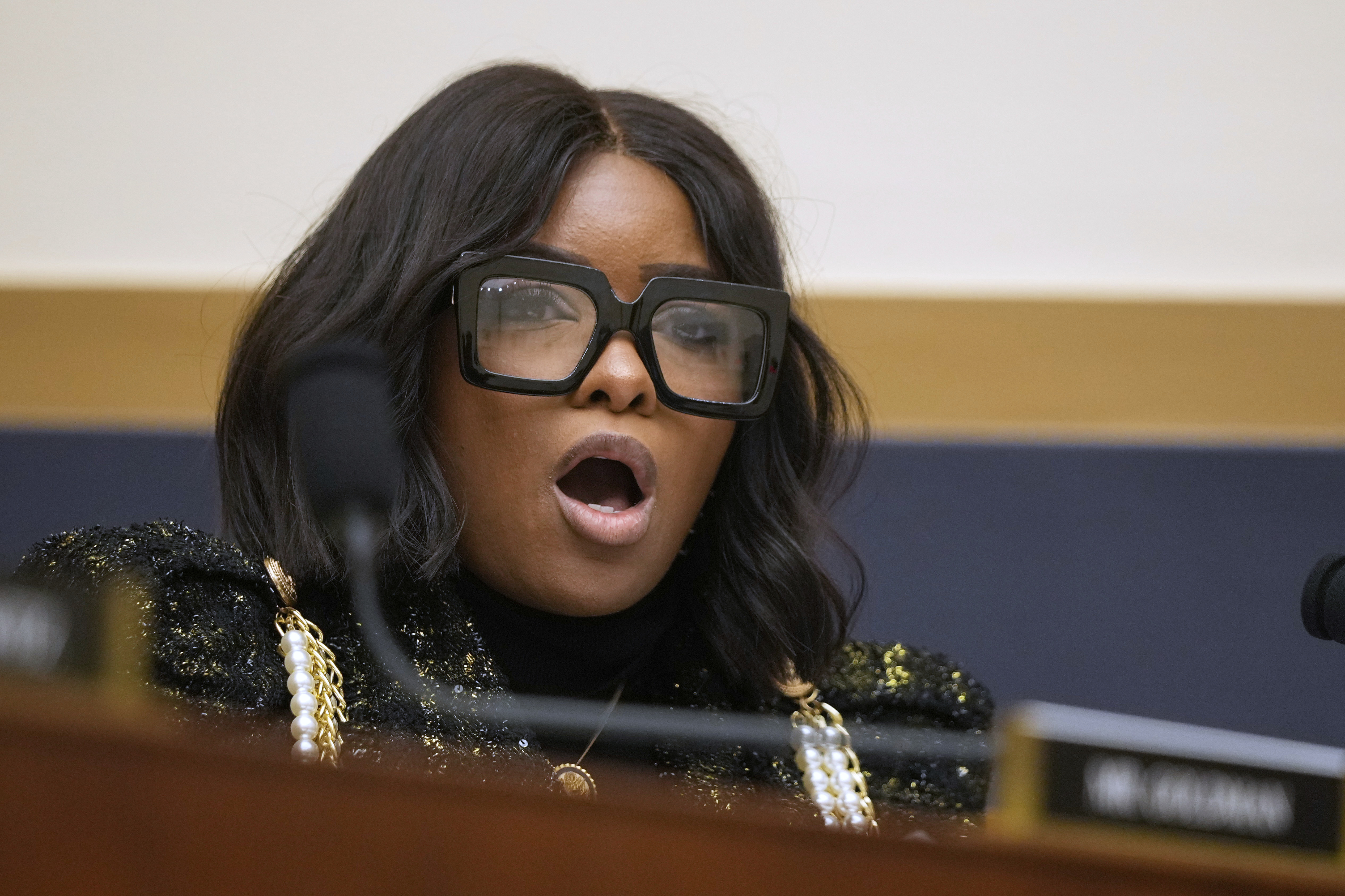 Rep. Jasmine Crocket says only White supremacists feel safe under FBI's Kash Patel - Washington Times