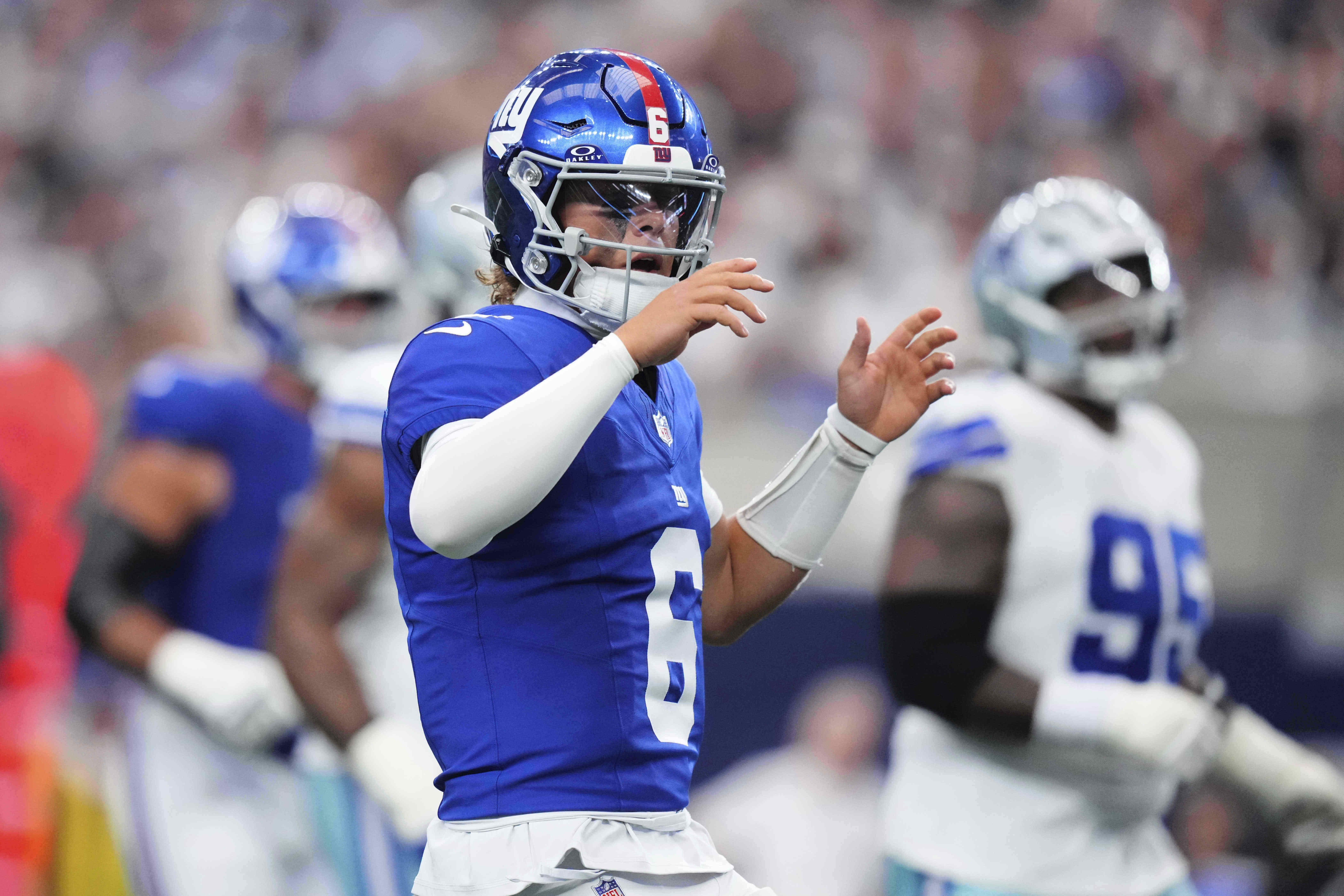 Giants turn to Jaxson Dart as starter, becoming latest team unwilling to  wait to see rookie QB - Washington Times