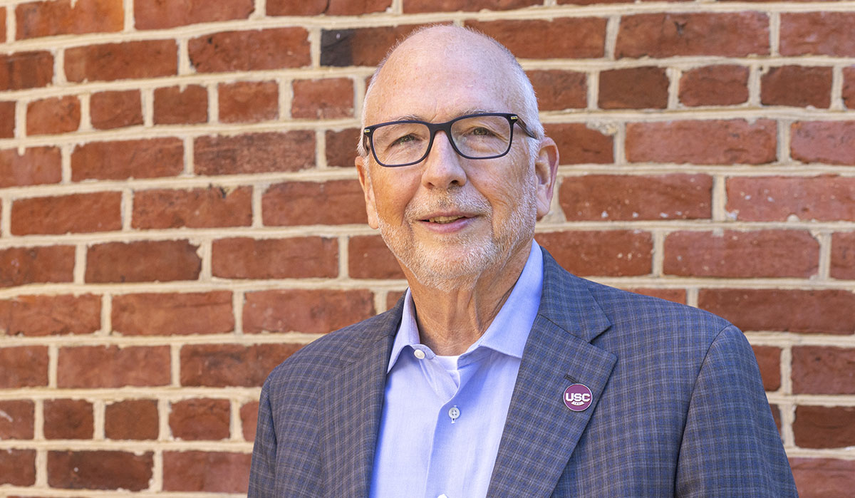Alex Molinaroli at the University of South Carolina, reflecting his continued focus on leadership, systems thinking, and accountability beyond the CEO role. (Credit : University of South Carolina) (sponsored)